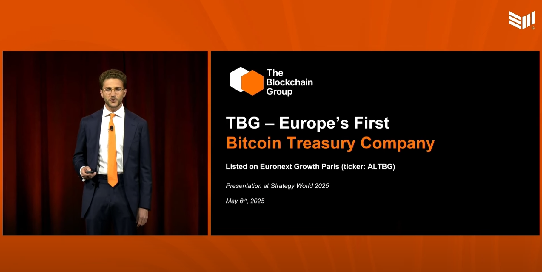 Bringing the Saylor Strategy to Europe w/ TBG Deputy CEO Alexandre Laizet | Bitcoin for Corporations 2025